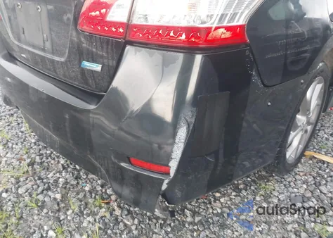 2013 Nissan Sentra Sr из США, поврежденный, VIN 3N1AB7AP4DL627282